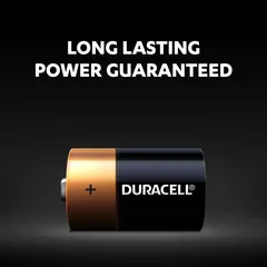 Duracell Alkaline D Battery Pack (2 Pc.)