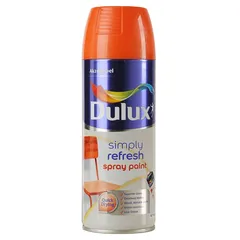 Dulux Simply Refresh Spray Paint (400 ml, Gloss Tangerine)