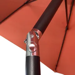 مظلة لوجان من الصلب من ليفينج اكسنتس (2.7 × 2.4 متر ، تيراكوتا)