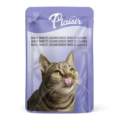 Les Repas Plaisir Chunks In Gravy Wet Cat Food (Mixed Flavors, Sterilized & Adult Cats, 12 x 85 g)