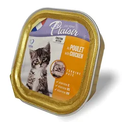 Les Repas Plaisir Cat Paté (Chicken, Kitten, 100 g)