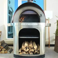 800-Firewood Pizza Oven (131 x 131/205 x 100 cm)