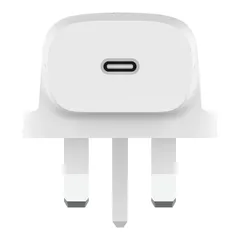 Belkin BoostCharge USB-C Wall Charger (20 W) + USB-C Cable W/Lightning Connector (1 m)