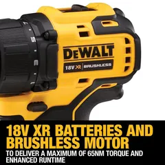 طقم مثقاب لاسلكي مع بطاريات وشاحن ديوالت DCD708D2T-GB (18 فولت)