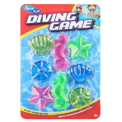 طقم ألعاب بحرية موندو دايفينج توربيدو (عدة ألوان، 4 قطع)