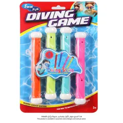 طقم ألعاب عصا غوص موندو (عدة ألوان، 4 قطع)