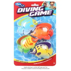 Mondo Diving Regalfish Toys Pack (Multicolors, 4 Pc.)