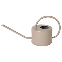 GoodHome Steel Watering Can (1 L, Beige)