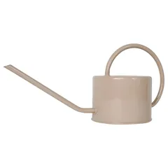 GoodHome Steel Watering Can (1 L, Beige)