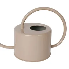 GoodHome Steel Watering Can (1 L, Beige)