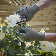 Verve Nitrile-Coated Nylon Gardening Gloves (XL, Olive)
