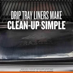 Traeger Pro 575 Drip Tray Liner Pack (50.6 x 39.19 x 0.99 cm, 5 Pc.)