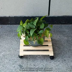 Diall Pine Wood Roller (35 x 35 cm)
