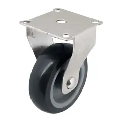 Unbraked Medium Duty Fixed Castor, WC108 (75 mm, 60 kg)