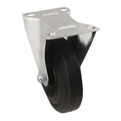 Unbraked Heavy Duty Fixed Castor, WC45 (125 mm, 100 kg)