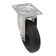 Unbraked Heavy Duty Swivel Castor, WC49 (125 mm, 100 kg)