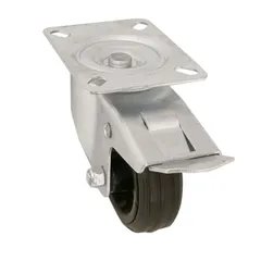 عجلة دوارة قوية التحمل بفرامل WC50 (80 مم، 70 كجم)