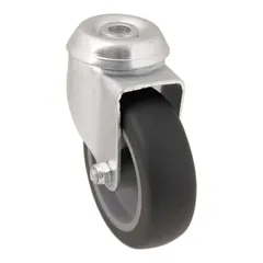 Unbraked Medium Duty Swivel Castor, WC62 (76.3 mm, 55 kg)