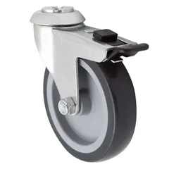 Braked Heavy Duty Swivel Castor, WC71 (100 mm, 70 kg)