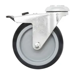 Braked Heavy Duty Swivel Castor, WC71 (100 mm, 70 kg)