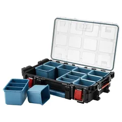 Erbauer Connecx 10-Compartment Clear Top Organizer (56 x 34.5 x 12.8 cm)
