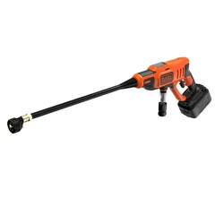 Black + Decker Cordless Pressure Washer W/Battery & Charger, BCPC18D1-GB (24 Bars)