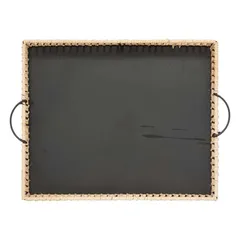 Atmosphera Rattan Tray (37.5 x 30.5 x 6 cm)