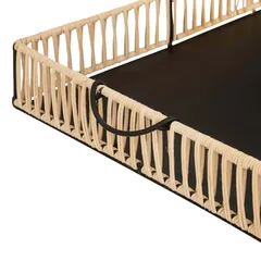 Atmosphera Rattan Tray (37.5 x 30.5 x 6 cm)