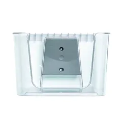 iDesign Wallspace Medium Open Front Storage Bin & Bracket (31.78 x 31.24 x 20.24 cm)