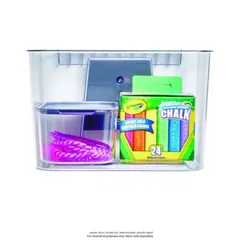 iDesign Wallspace Medium Storage Bin & Bracket (31.78 x 31.24 x 20.24 cm)