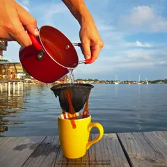 GSI Ultralight Java Drip Nylon & Polypropylene Coffee Maker (10.67 x 10.67 x 1.27 cm)