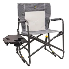 GCI Freestyle Rocker W/Side Table (61 x 62.4 x 88.5 cm, Heathered Pewter)