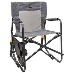 GCI Freestyle Rocker W/Side Table (61 x 62.4 x 88.5 cm, Heathered Pewter)