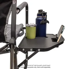 GCI Freestyle Rocker W/Side Table (61 x 62.4 x 88.5 cm, Heathered Pewter)