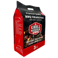 Grill Master Natural Hardwood Charcoal (3 kg)