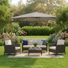 Tikeo Aluminum Umbrella (300 x 263 x 420 cm)