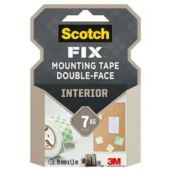 Scotch Fix Double-Face Interior Mounting Tape (19 mm x 1.5 m)