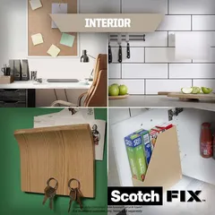 Scotch Fix Double-Face Interior Mounting Tape (19 mm x 1.5 m)