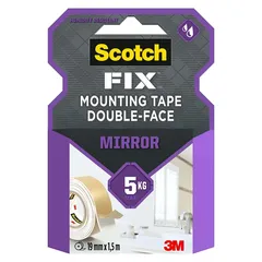 Scotch Fix Double-Face Mirror Mounting Tape (19 mm x 1.5 m)