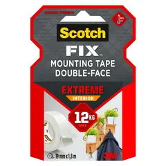 Scotch Fix Double-Face Extreme Interior Mounting Tape (19 mm x 1.8 m)