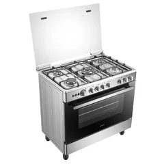 Hisense Freestanding 5-Burner Gas Cooker W/Oven, HFG90335RX (85 x 90 x 60 cm)