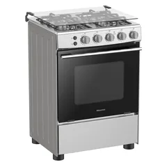 Hisense Freestanding 4-Burner Gas Cooker W/Oven, HFG60121X (81 x 60 x 57 cm)