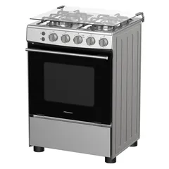 Hisense Freestanding 4-Burner Gas Cooker W/Oven, HFG60121X (81 x 60 x 57 cm)