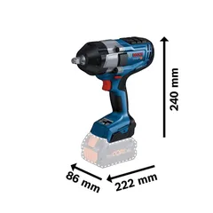 Bosch Cordless Impact Wrench W/Batteries & Charger, GDS 18V-1000 (18 V)