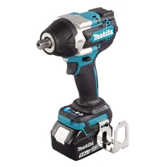 Makita Cordless Impact Wrench W/Batteries & Charger, DTW701RTJ (18 V)