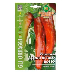 Royal Seeds Corno di Toro Rosso Pepper Seeds