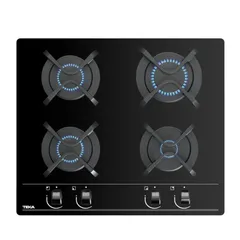 Teka Built-In 4-Burner Gas Hob, GBC 64000 KBA (60 x 51 x 11 cm)