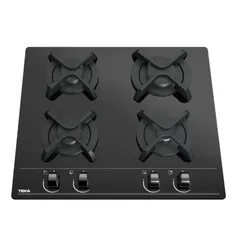 Teka Built-In 4-Burner Gas Hob, GBC 64000 KBA (60 x 51 x 11 cm)