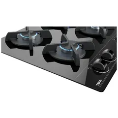 Teka Built-In 4-Burner Gas Hob, GBC 64000 KBA (60 x 51 x 11 cm)