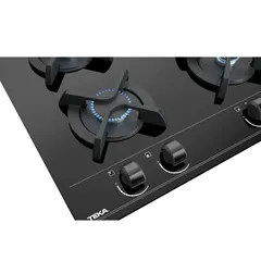 Teka Built-In 4-Burner Gas Hob, GBC 64000 KBA (60 x 51 x 11 cm)